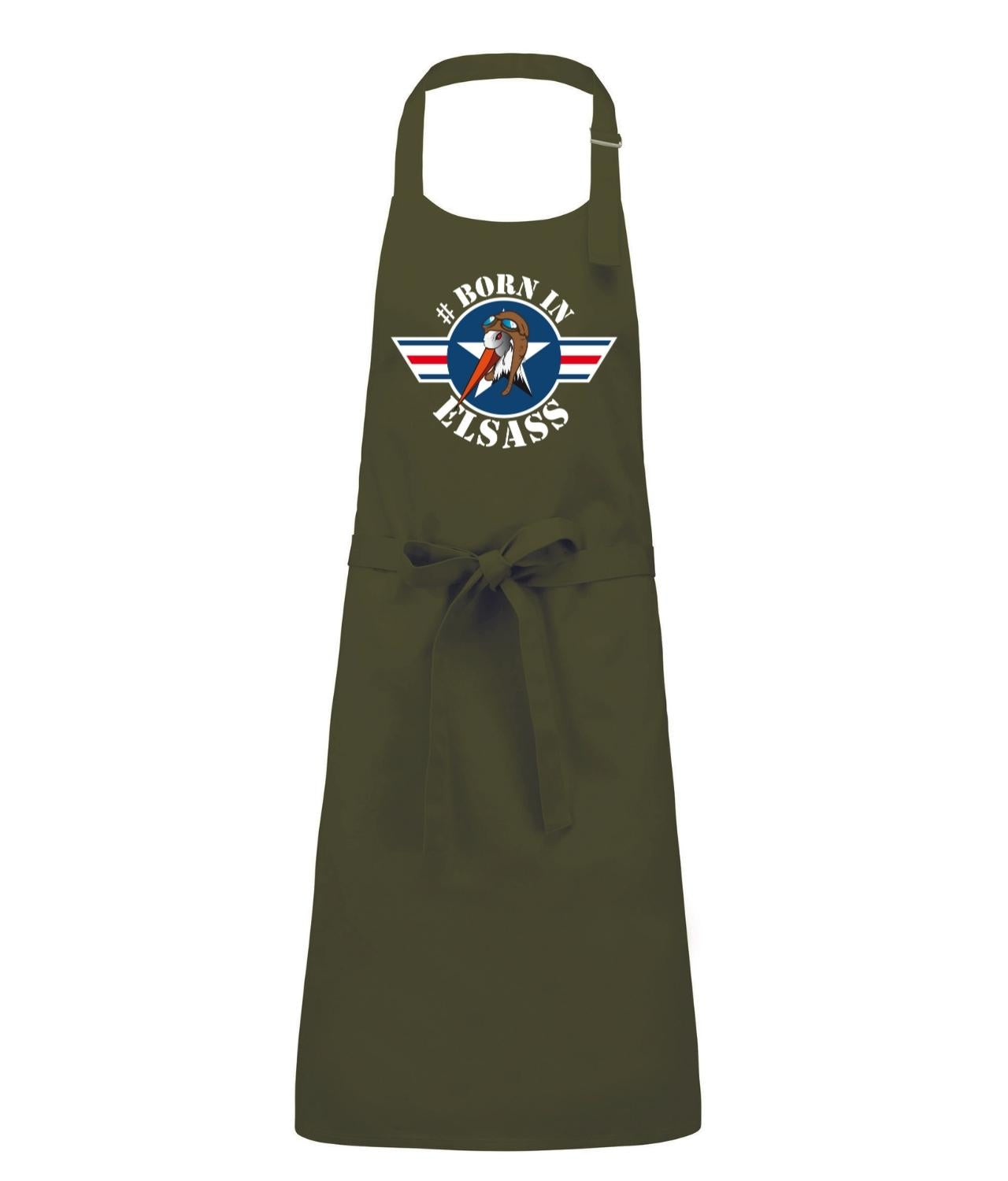 Tablier de cuisine Elsass Army - 4 Coloris disponibles de Born In Elsass