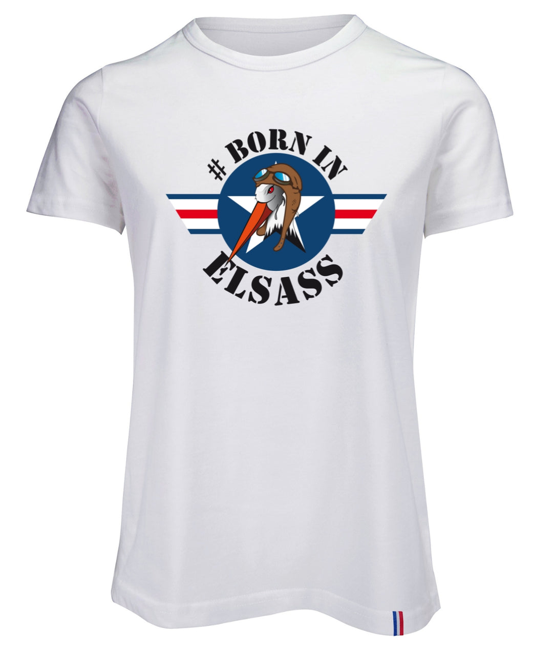 T-Shirt Elsass Army Femme - 100% Made in France de Born In Elsass