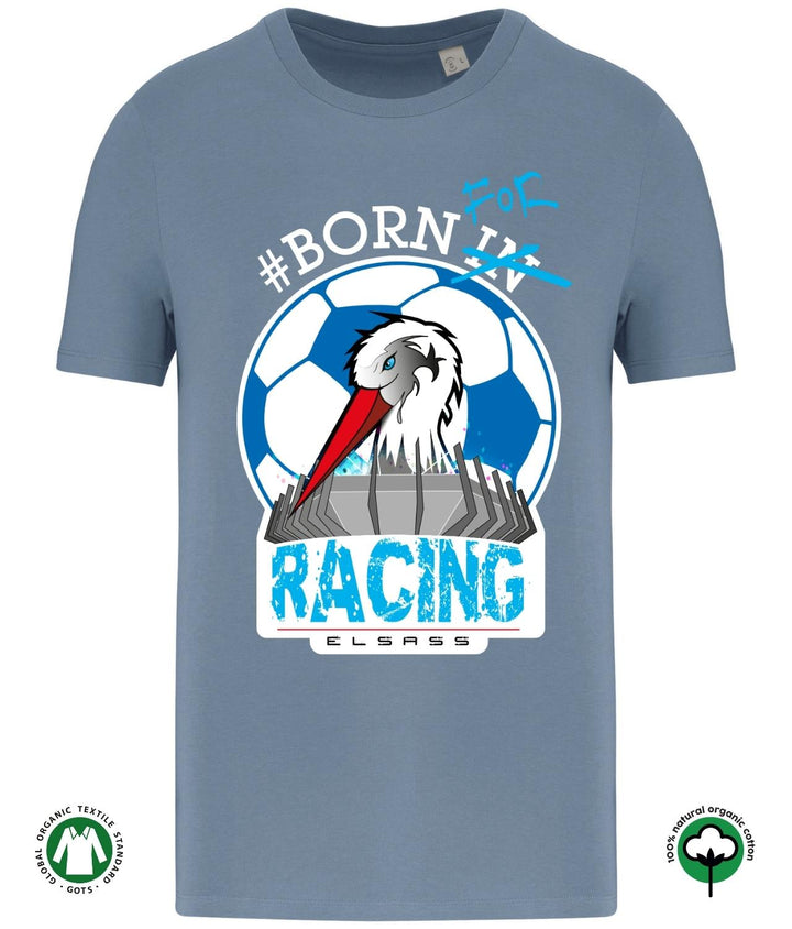 T-Shirt Racing Elsass Mixte - 100% Coton Biologique de Born In Elsass